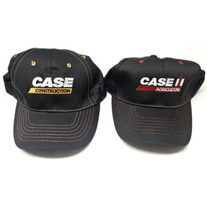 2 Case Agriculture & Construction Caps Case IH Logo International Harvester NEW